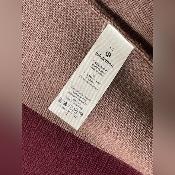 Lululemon Bundle Up Wrap *reversible Spanish Oak/Savannah - Picture 10 of 10